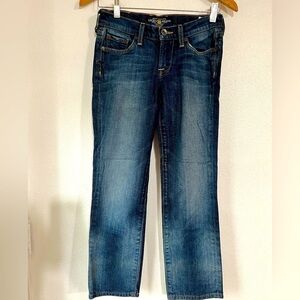 Lucky brand size double zero Sweet’n straight jeans